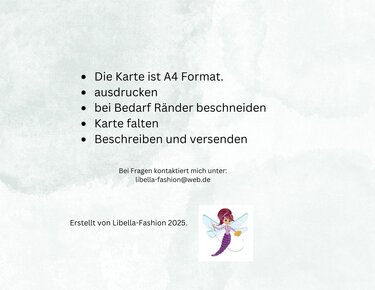 Osterkarte 5 download Ostern Karte Grußkarte A4 digitaler Sofortdownload - Basteln