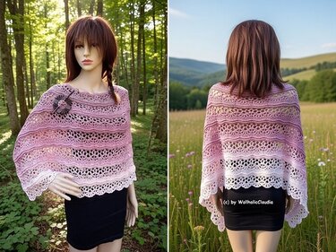 Häkelanleitung Stola "Miss Perfekt" - Größe beliebig