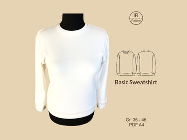 Schnittmuster Sweatshirt - Nähen