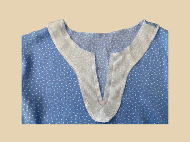 Schnittmuster und Nähanleitung Tunika Bluse