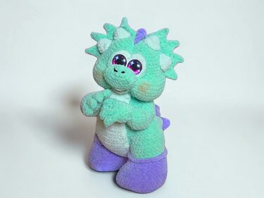 Crochet pattern “Baby Dino” – Amigurumi