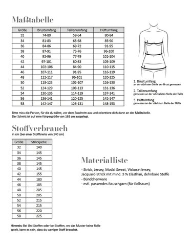 eBook Strickjacke Bea Damen - Nähen
