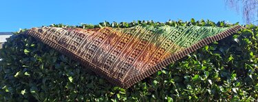 Crochet Pattern Flat Triangular Scarf "Larisaia" - Image 6