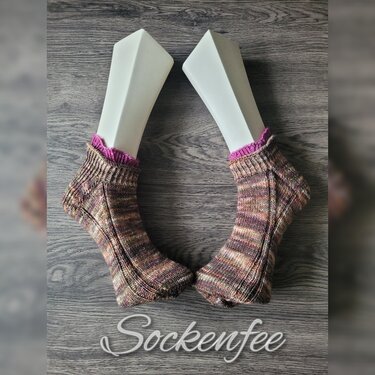 Sneakersocken Mongolia - Stricken