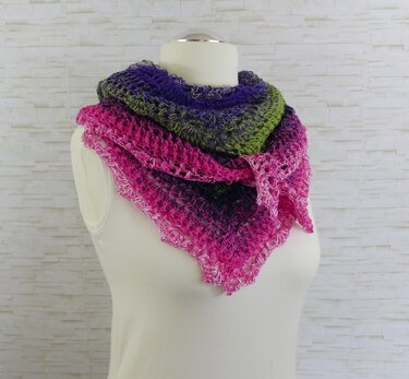 In'finito 5.0 Häkelanleitung für ein schönes Schultertuch Endlostuch