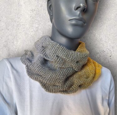 Strickanleitung Halssocke, Neckwarmer, Loop, Schalkragen, Cowl  #323