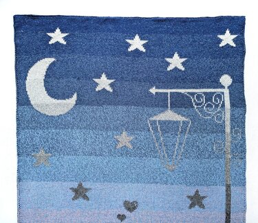 Baby / children's blanket "Sweethearts II- double knitting pattern - Image 9