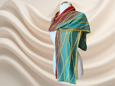 Strickanleitung Leichter Schal Laola - Bild 7