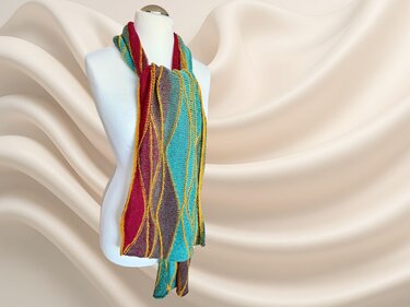 Strickanleitung Leichter Schal Laola