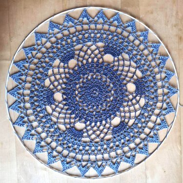 Mandala Sonnenstern – Häkelanleitung mit Schritt-für-Schritt-Fotos - Bild 6