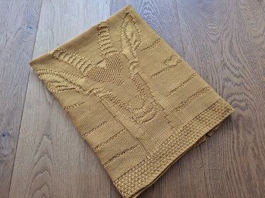 Knitting Pattern Babyblanket "African Spirit"