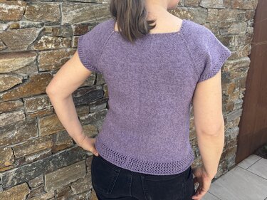 Summer Shirt ‘Elin’ – A Knitting Pattern