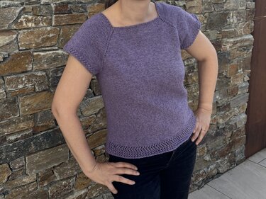 Sommer Shirt ‘Elin’ – Eine Strickanleitung