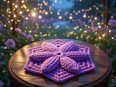 Häkel Hexagon Motiv Anleitung PDF + Schritt-für-Schritt Fotos