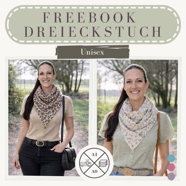FreE-Book Dreieckstuch – schnelles Nähprojekt - Nähen