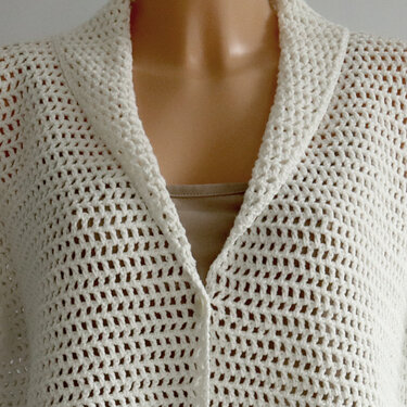 Cardigan, Shirt “Selma” – Unisex Summer Shirt Crochet Pattern