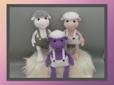 Häkelanleitung Freddy Fred, der freche Wollfreund