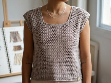 Häkelanleitung für ein cooles Shirt in allen Größen