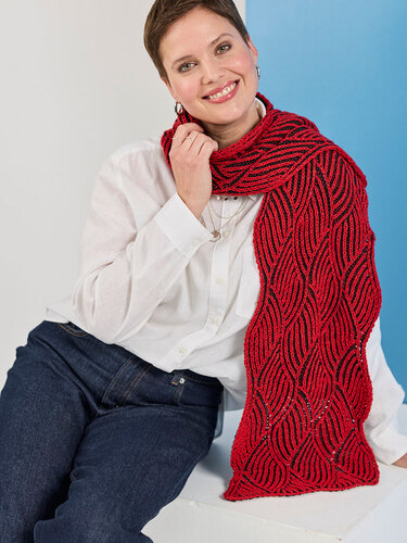 SCHAL GRETA, GESTRICKT - Bild 3