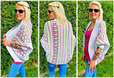 Crochet Pattern Bundle for Shrugs / Crochet Vests | Shrug Collection