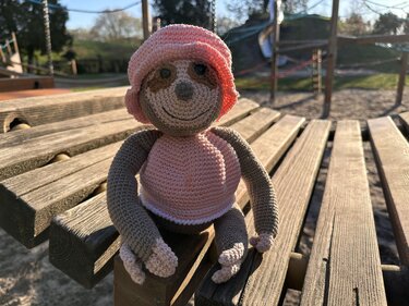 Häkelanleitung - Fausta & Faustus Faultier - Bild 2