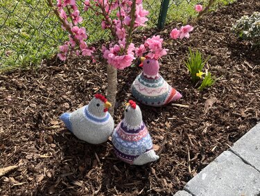 Osterhühner Georg und Friedrich * Strickanleitung - Bild 10