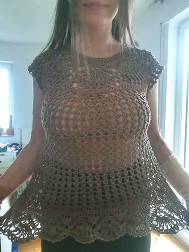 Tunika/Shirt/Kleid Fairy Whisper, Häkelanleitung - Bild 37