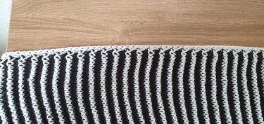 Panther, Schattenstricken, Illusionsstricken, Motivtuch