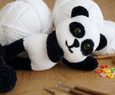 Häkelanleitung für den süßen Panda Kuma! - Bild 10