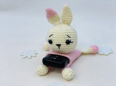 Crochet Pattern Rabbit Key Case, Bunny Key Cover Amigurumi - Image 10