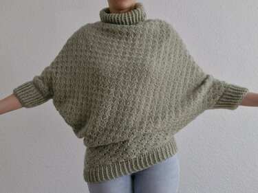 PDF Häkelanleitung C2C Pullover - alle Größen, auch für Kinder geeignet - Bild 4