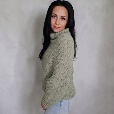 PDF Häkelanleitung C2C Pullover - alle Größen, auch für Kinder geeignet - Bild 6