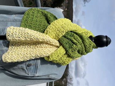 Schal Mad Pearls - Häkelanleitung trendiger Sommerschal - Bild 13