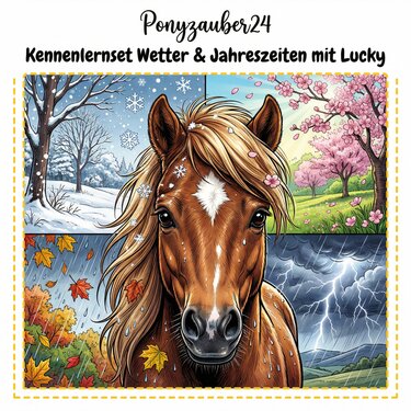 Themenset – Wetter & Jahreszeiten mit Lucky - Bild 2