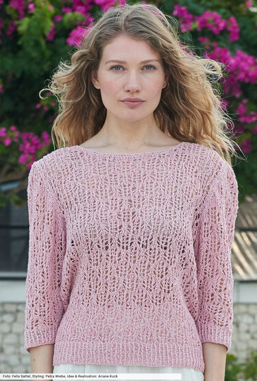 Pulli im Spitzenmuster - Bild 2