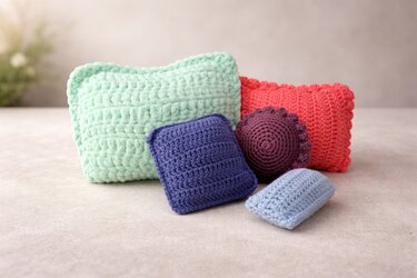 Häkelanleitung "Bunte Kissen" - Bild 6