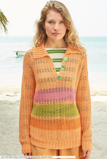 Polopulli mit Streifenpasse - Bild 2