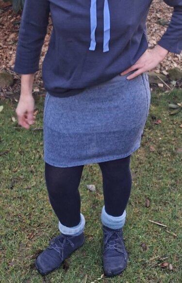 Strickanleitung Hüftschmeichler / Rock Leya - Bild 3