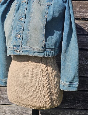 Strickanleitung Hüftschmeichler / Rock Leya - Bild 6