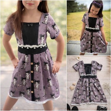 E-Book Schnittmuster Blütenglanz Tunika/Kleid Gr. 86 bis 164 - Bild 20