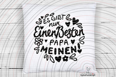 Nur einen besten Papa Plotterdatei SVG DXF - Bild 8