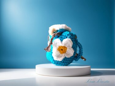 Häkelanleitung: Air Pod Rucksack Englisch und Deutsch - Bild 2