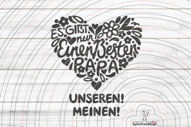 Papaherz Plotterdatei SVG DXF