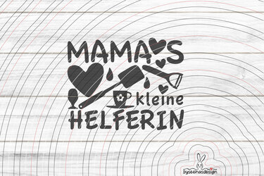 Mamas kleine Helferin Plotterdatei SVG DXF - Bild 2