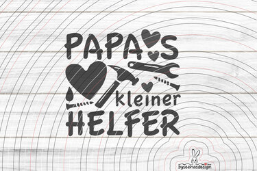 Papas kleiner Helfer Plotterdatei SVG DXF - Bild 2