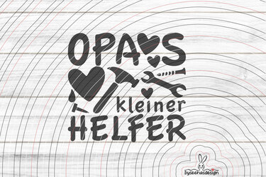 Opas kleiner Helfer Plotterdatei SVG DXF - Bild 2