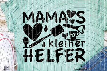 Mamas kleiner Helfer Plotterdatei SVG DXF - Bild 8