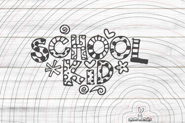 Schoolkid Plotterdatei SVG DXF - Bild 2