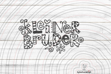 Kleiner Bruder Plotterdatei SVG DXF - Bild 2
