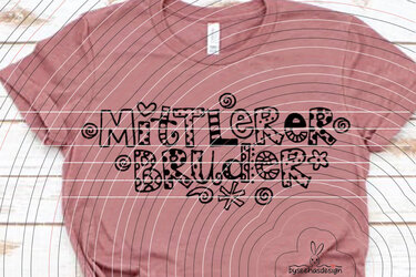 Mittlerer Bruder Plotterdatei SVG DXF - Bild 6